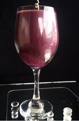 Novelty Collection - wine glass - cabernet - soy candle